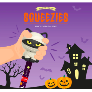Crayon Squeezies anti-stress Halloween Kitty - Legami