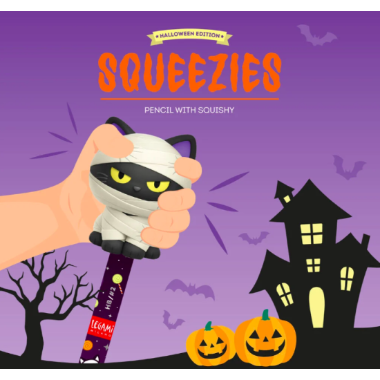 Crayon Squeezies anti-stress Halloween Kitty - Legami