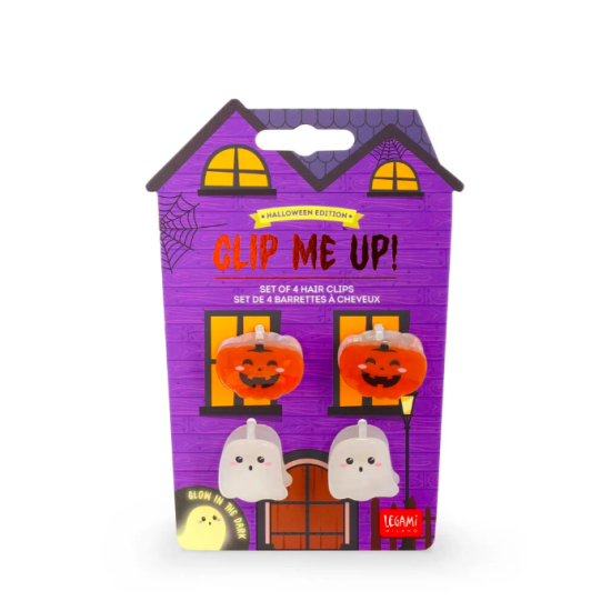 Set de 4 mini barrettes Halloween - Legami
