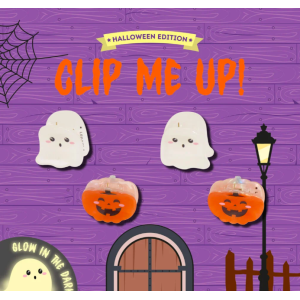 Set de 4 mini barrettes Halloween - Legami