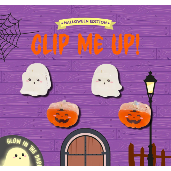 Set de 4 mini barrettes Halloween - Legami