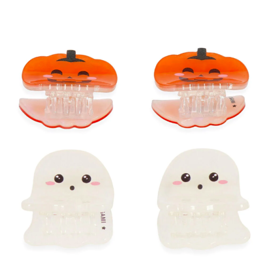 Set de 4 mini barrettes Halloween - Legami