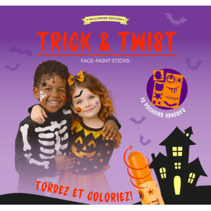 Set de 6 crayons de maquillage Halloween - Legami