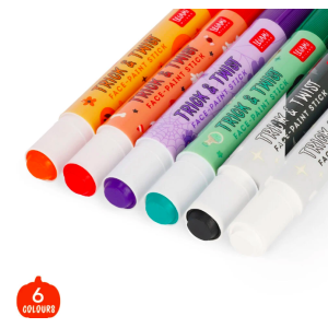 Set de 6 crayons de maquillage Halloween - Legami