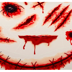 Tatouages éphémères - Scar Halloween - Legami