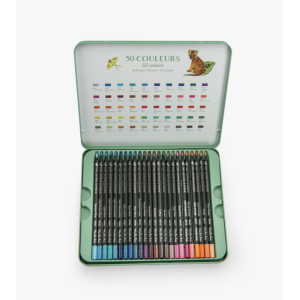 50 crayons de couleur - Tout autour du Monde - Moulin Roty