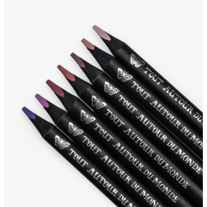 50 crayons de couleur - Tout autour du Monde - Moulin Roty