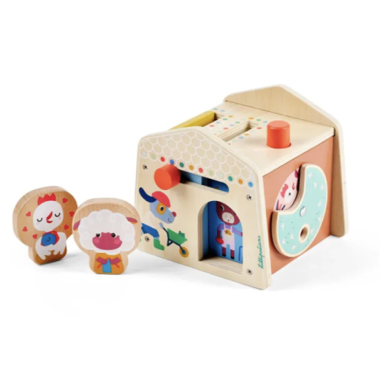 Maisonnette en bois cache-cache - Lilliputiens