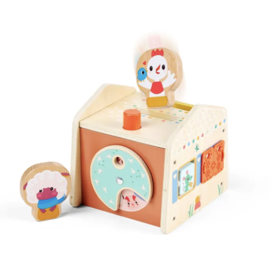 Maisonnette en bois cache-cache - Lilliputiens