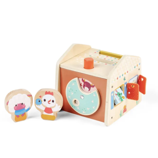 Maisonnette en bois cache-cache - Lilliputiens