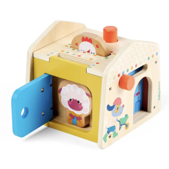 Maisonnette en bois cache-cache - Lilliputiens
