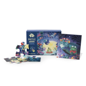 Puzzle phosphorescent 24 pcs Au clair de lune - Moulin Roty