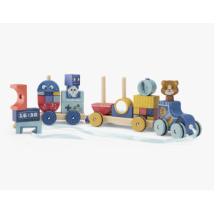 Train roller à tirer - Puce et Pilou - Moulin Roty