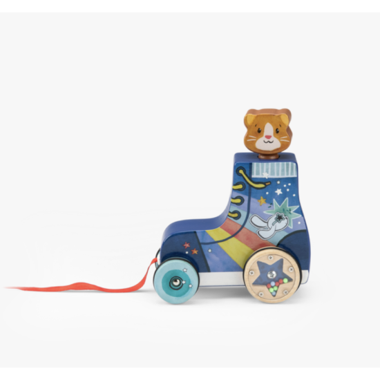 Roller à tirer - Puce et Pilou - Moulin Roty