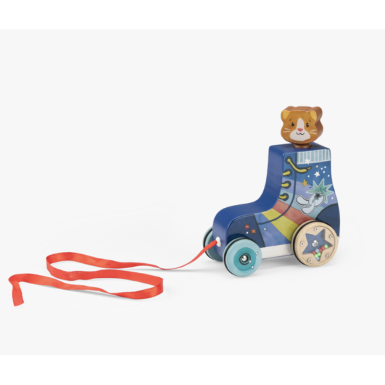 Roller à tirer - Puce et Pilou - Moulin Roty