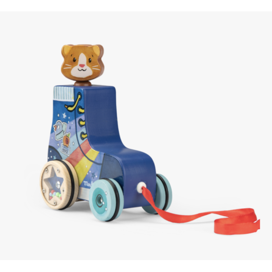 Roller à tirer - Puce et Pilou - Moulin Roty