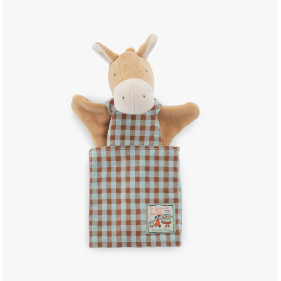 Marionnette Hugo le cheval - La grande famille - Moulin Roty