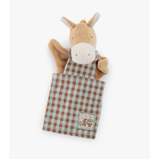 Marionnette Hugo le cheval - La grande famille - Moulin Roty
