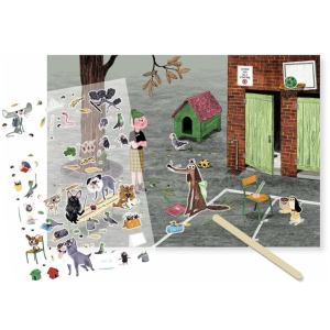 Décalcomanies Chien pourri - Ecole des Loisirs - Moulin Roty
