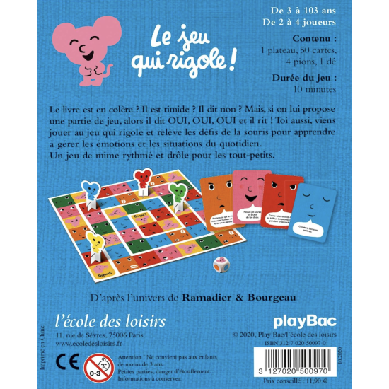 Le jeu qui rigole - L'école des loisirs