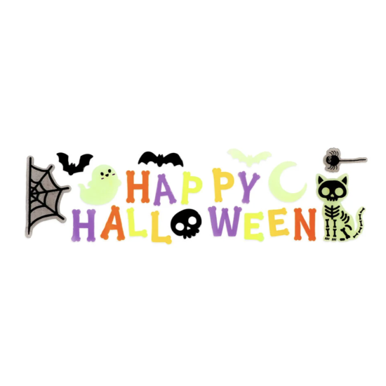 Window Glow Happy Halloween - Legami
