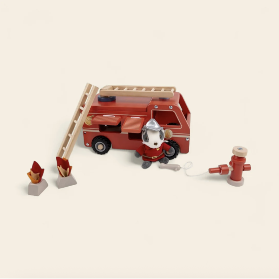 Camion pompier avec son ami miniature - Egmont Toys