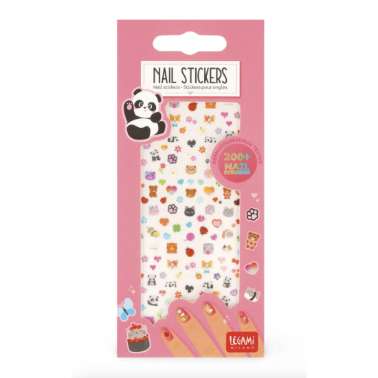 Stickers pour les ongles - Cute Animals - Legami
