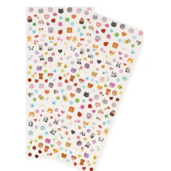 Stickers pour les ongles - Cute Animals - Legami