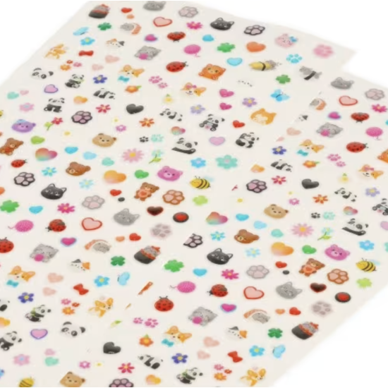Stickers pour les ongles - Cute Animals - Legami