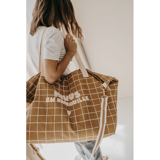 Sac XL Square Minus Zakuw | Grand sac week-end