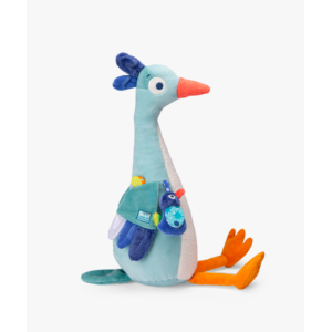 Peluche d'activités grand héron - La mare aux grenouilles - Moulin Roty