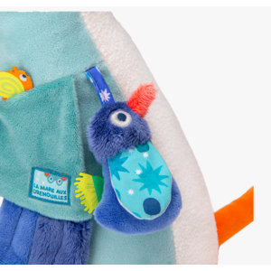 Peluche d'activités grand héron - La mare aux grenouilles - Moulin Roty