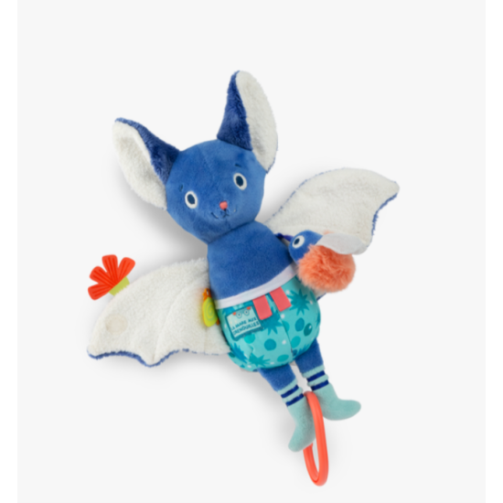 Peluche d'activités Chauve-souris Simone - La mare aux grenouilles - Moulin Roty