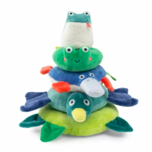 Animaux empilables en tissu - La mare aux grenouilles - Moulin Roty