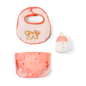 Set de 3 accessoires roses pour poupons - Lilliputiens
