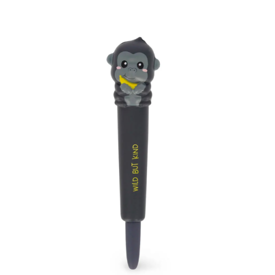Stylo à encre gel anti-stress Gorille - Squeezies - Legami