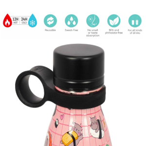 Gourde isotherme 500 ml Hot & Cold - Sushi Cat - Legami