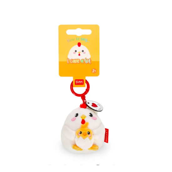 Porte-clé Tiny Super Soft Legami – Peluche kawaii