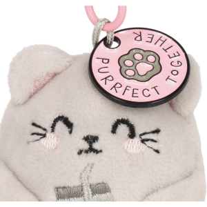 Porte-clé Tiny Super Soft Legami – Peluche kawaii