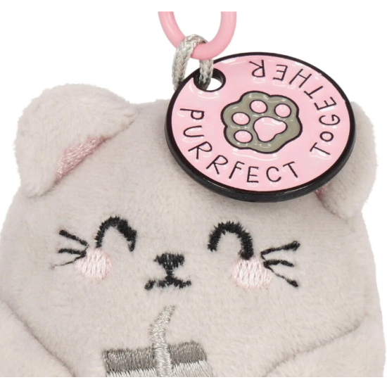 Porte-clé Tiny Super Soft Legami – Peluche kawaii