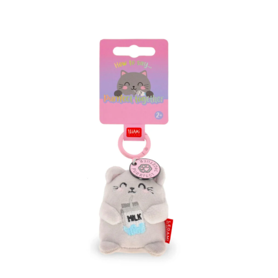 Porte-clé Tiny Super Soft Legami – Peluche kawaii