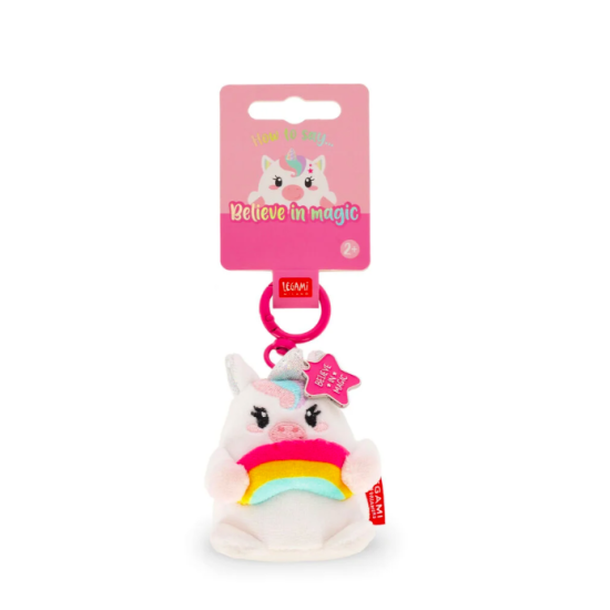 Porte-clé Tiny Super Soft Legami – Peluche kawaii