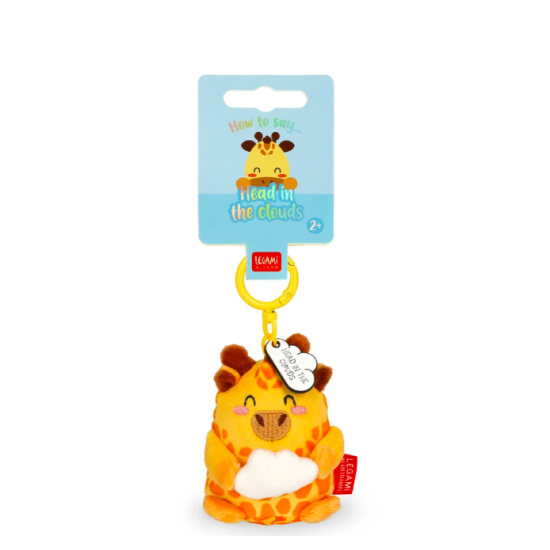 Porte-clé Tiny Super Soft Legami – Peluche kawaii