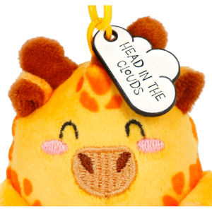 Porte-clé Tiny Super Soft Legami – Peluche kawaii