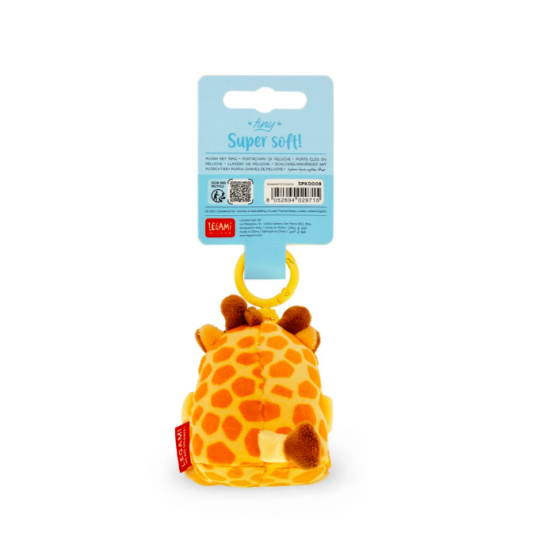 Porte-clé Tiny Super Soft Legami – Peluche kawaii