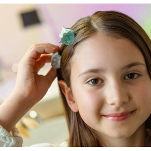 Set de 4 mini barrettes à cheveux Clip me up - Kitty - Legami