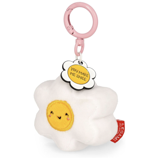 Porte-clés en peluche - Tiny Super Soft - Daisy - Legami