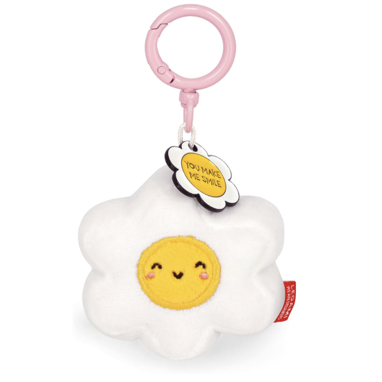 Porte-clés en peluche - Tiny Super Soft - Daisy - Legami