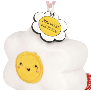 Porte-clés en peluche - Tiny Super Soft - Daisy - Legami