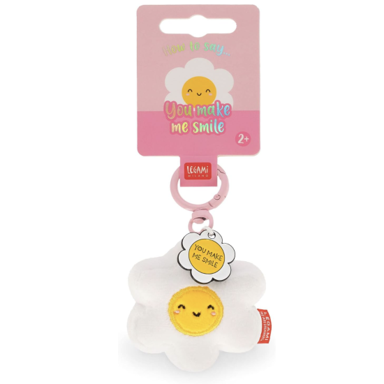 Porte-clés en peluche - Tiny Super Soft - Daisy - Legami